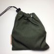 画像9: 帆布スタッフサックM（一本締め巾着） (9)