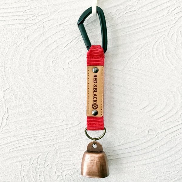 画像8: ミチヒトオリジナル熊鈴（赤黒バージョン） (8)