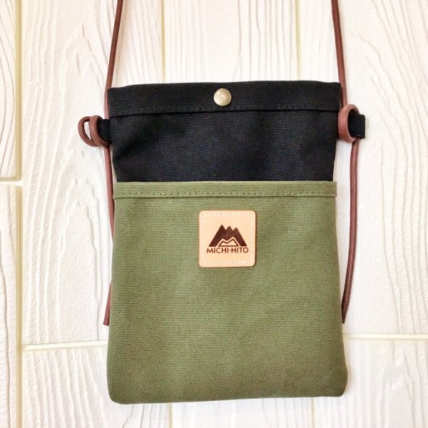 画像2: 帆布ミニサコッシュWP (2)